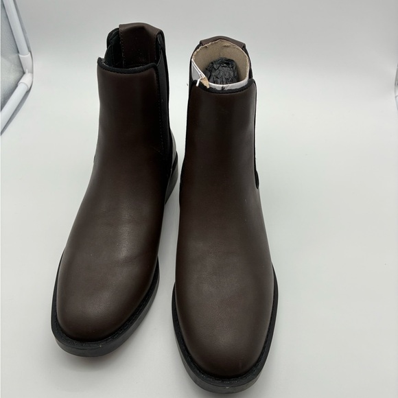 NWT Areosoles brown Chelsea boots - Picture 2 of 6